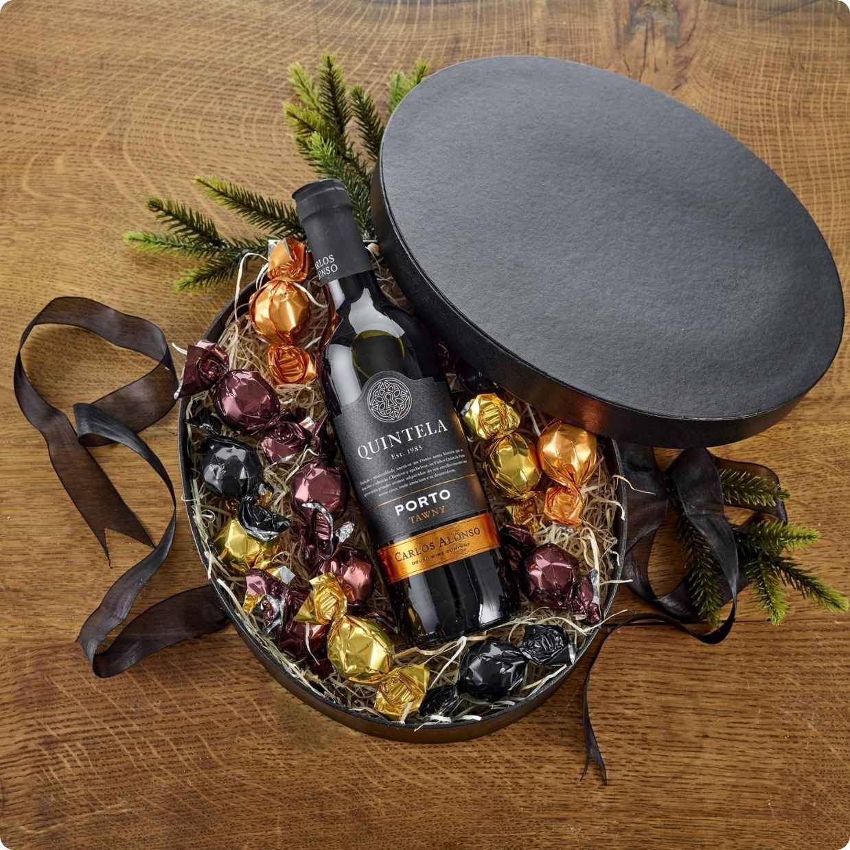 

Boncoca - Hatteæske m/Tawny & Chokolade